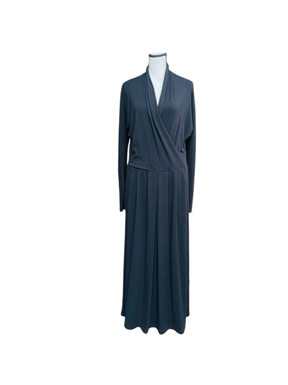 Anne Klein Wool Black Women's Dress
